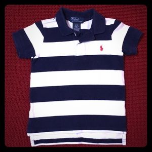 Polo by Ralph Lauren short sleeved, striped polo.